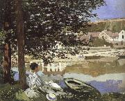 Claude Monet The River oil painting reproduction